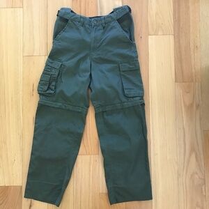 Official Boy Scouts of America Authentic Zip Off Cargo Pants